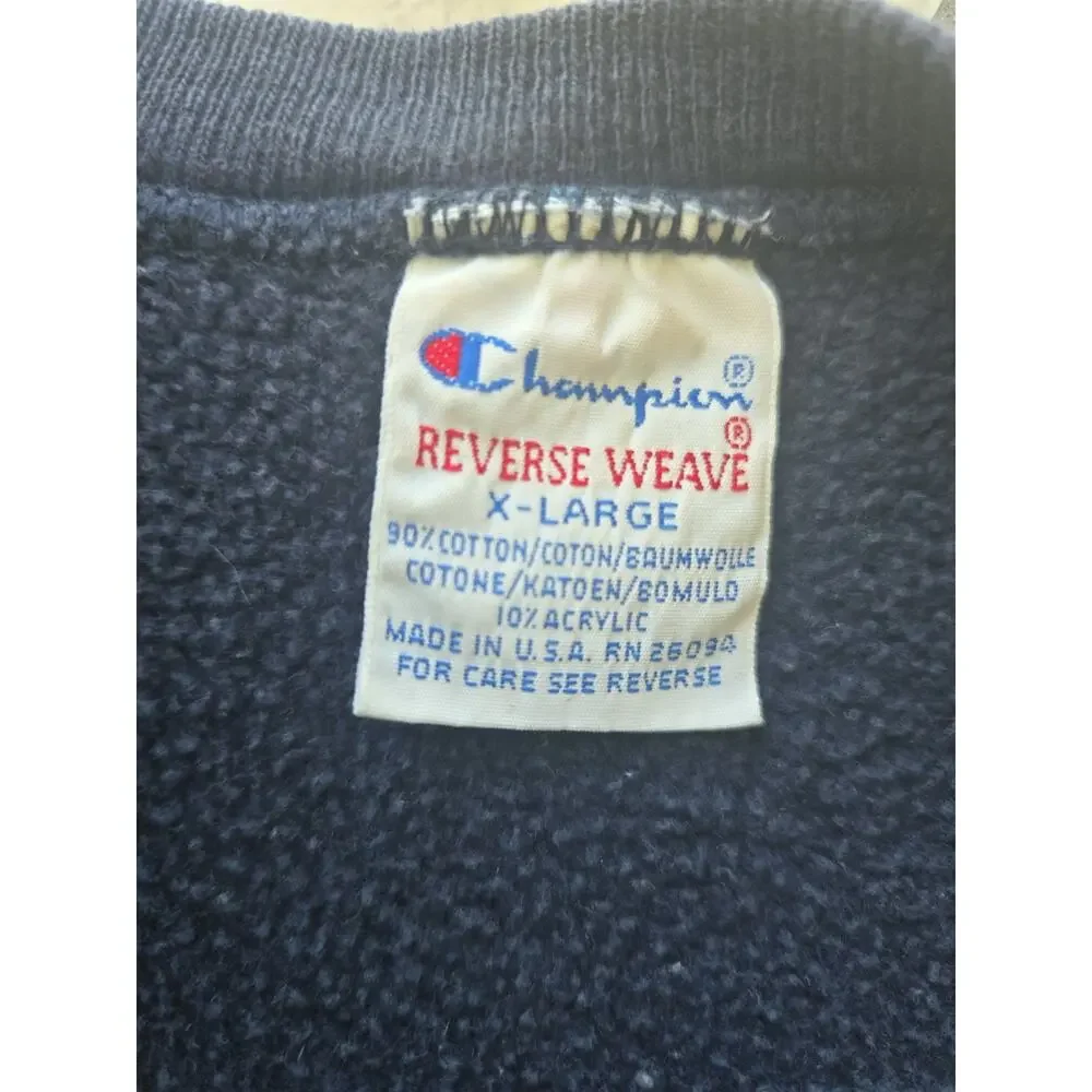 Vtg Champion Reverse Weave Notre Dame Sweatshirt Size XL
